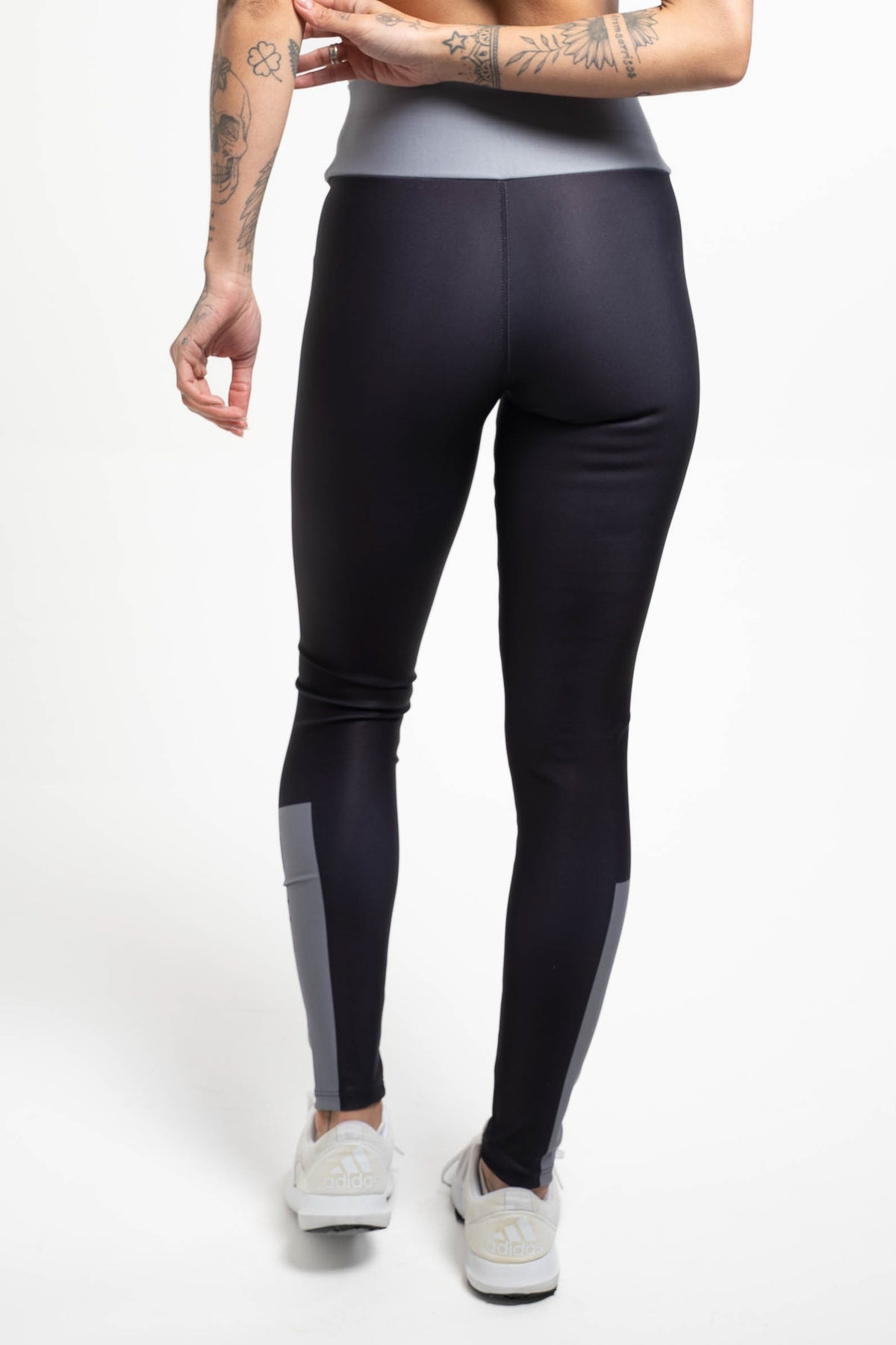 Legging Color Block Gray - atarafitness
