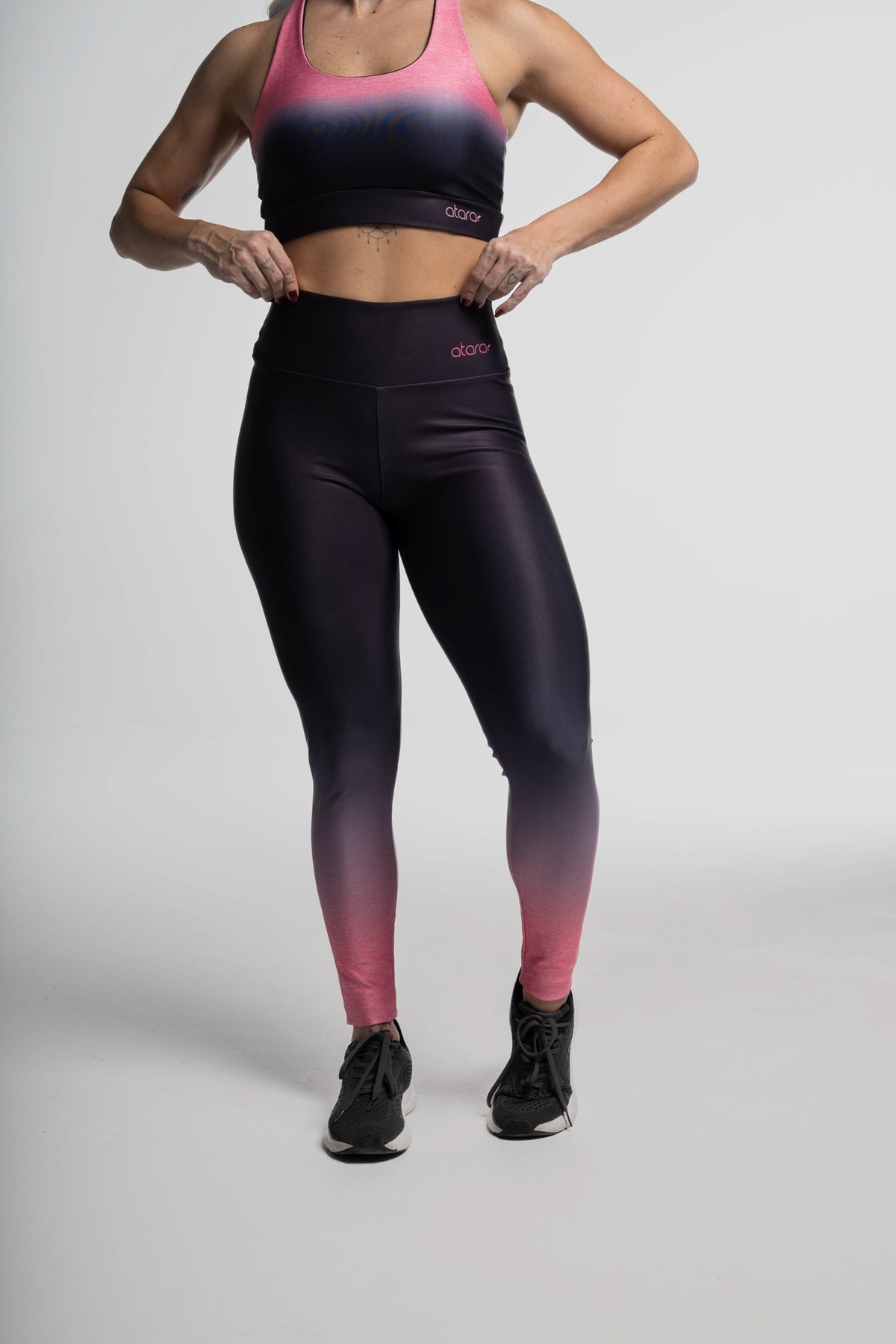 Legging Estampa Immersion Rosa - atarafitness