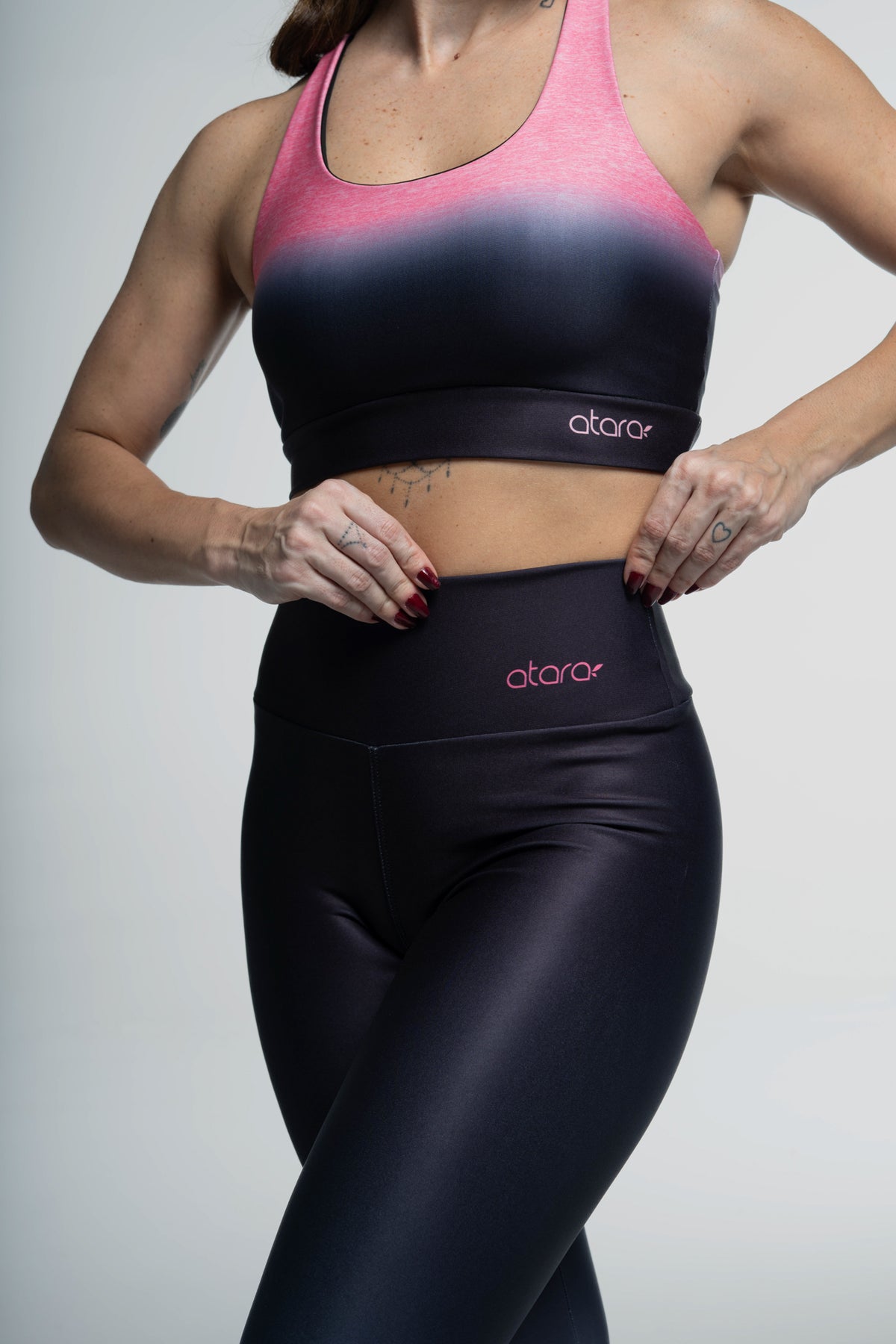 Legging Estampa Immersion Rosa - atarafitness