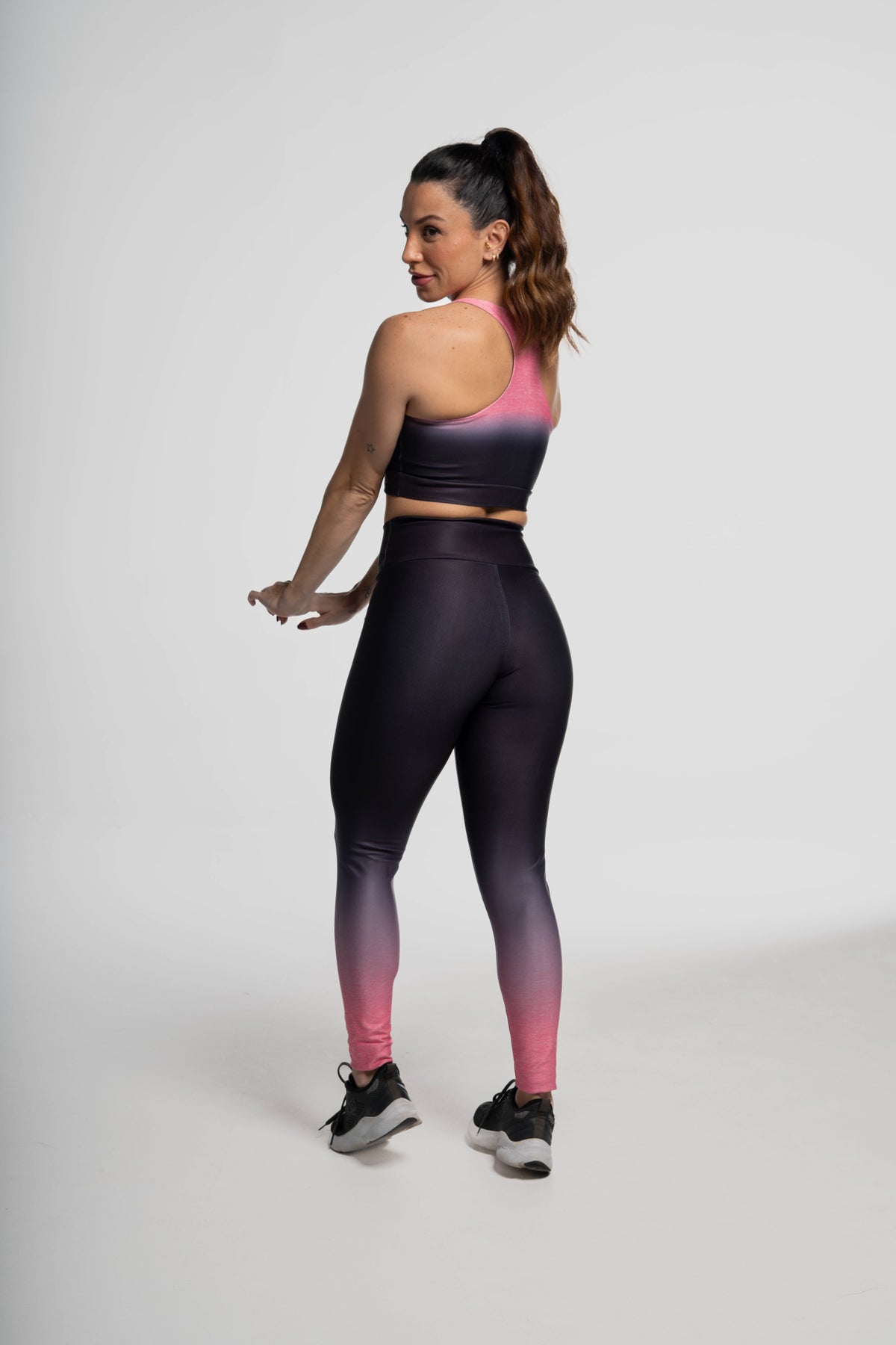 Legging Estampa Immersion Rosa - atarafitness