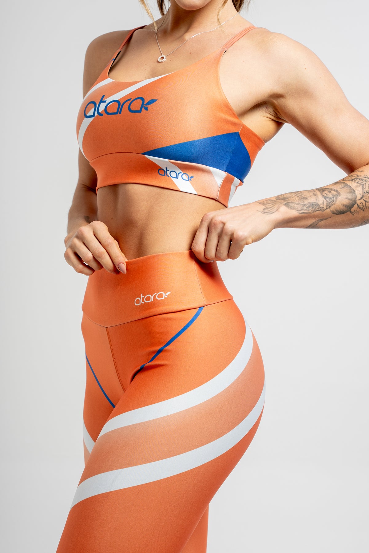 Legging Everlong Orange - atarafitness