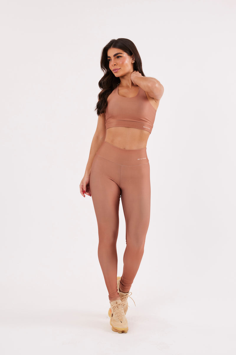 Legging Lisa Caramelo - atarafitness