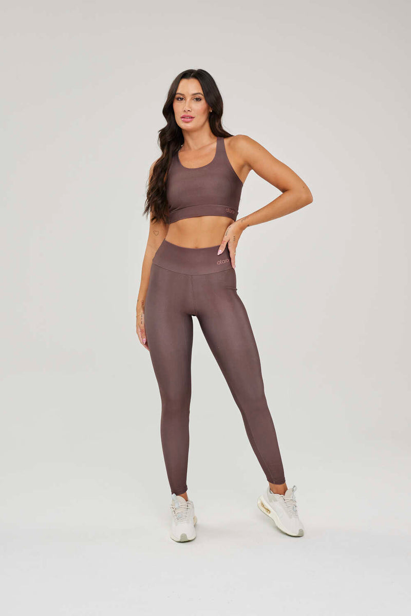Legging Lisa Marrom - atarafitness