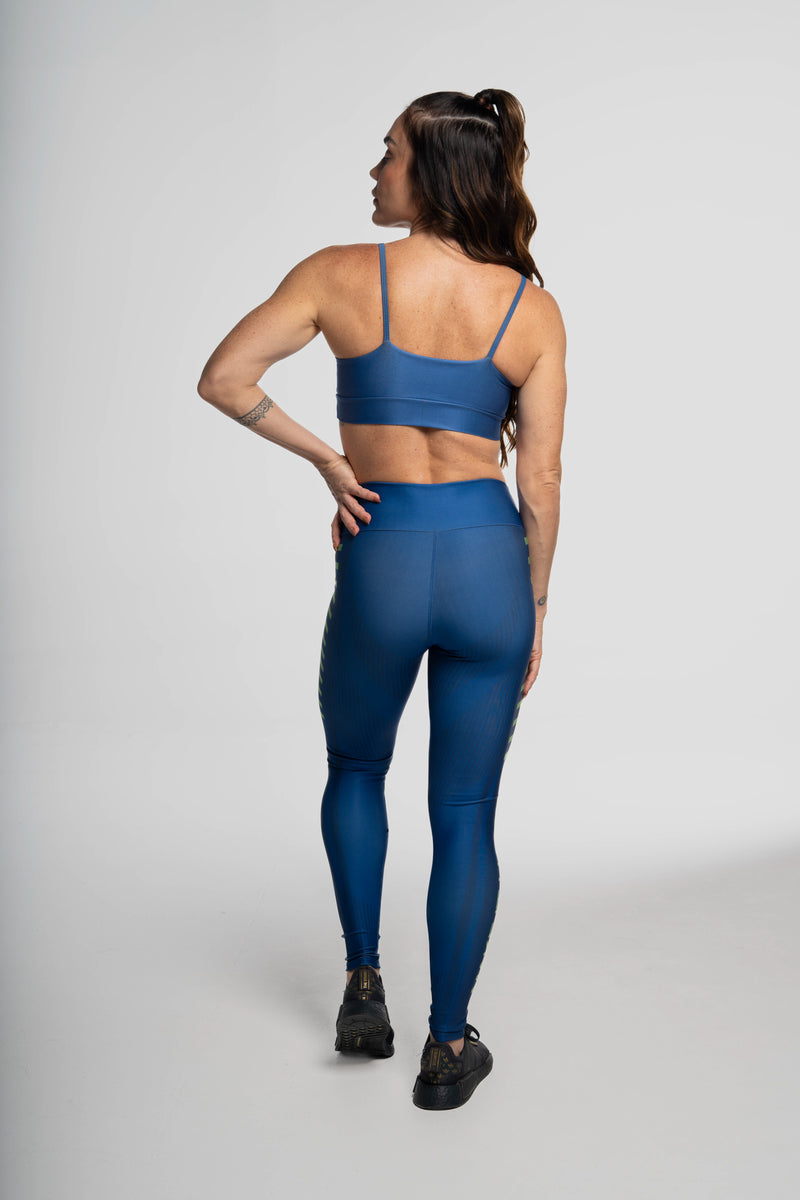 Legging Make It Happen Blue - atarafitness