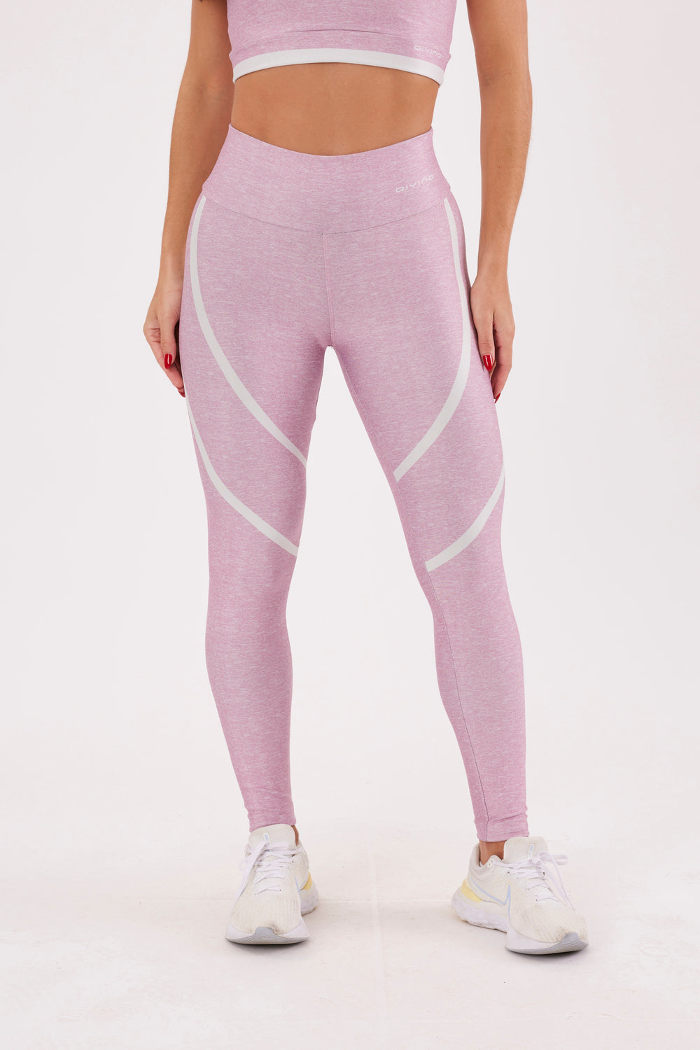 Legging Melange Rosê - atarafitness