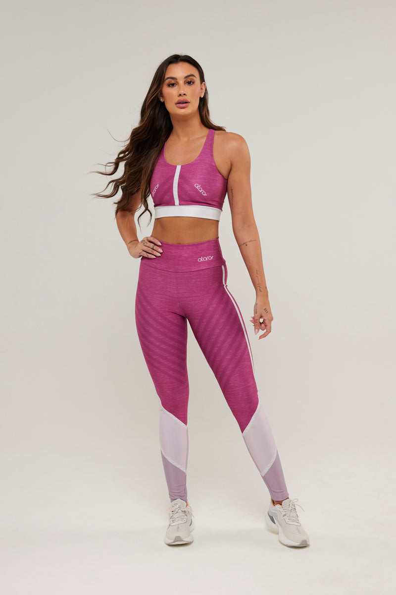 Legging Pink Fishbone - atarafitness