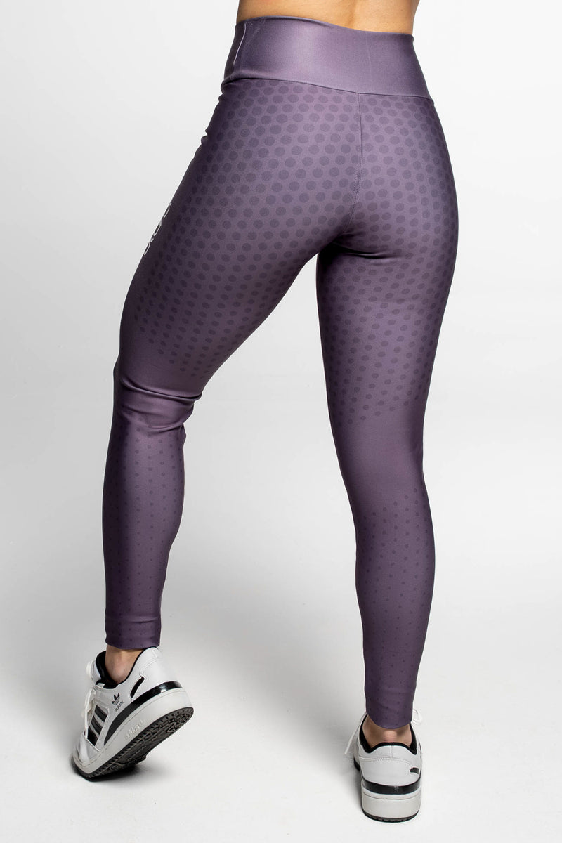 Legging Poá Roxo - atarafitness