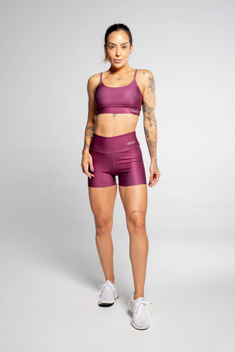 Shorts Classic Merlot - atarafitness