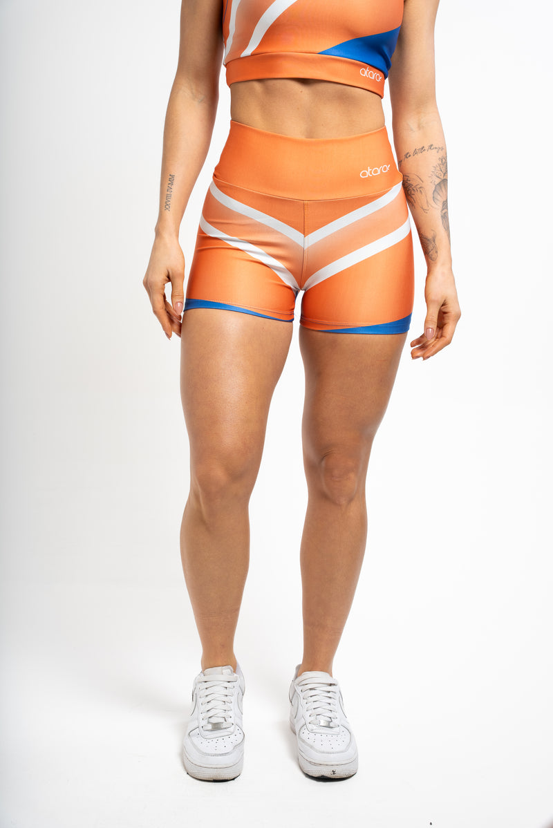 Shorts Everlong Orange - atarafitness