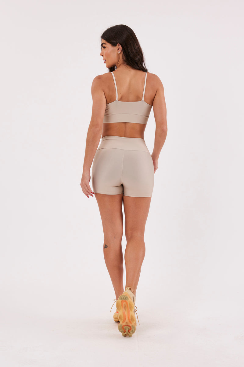 Shorts Liso Areia - atarafitness
