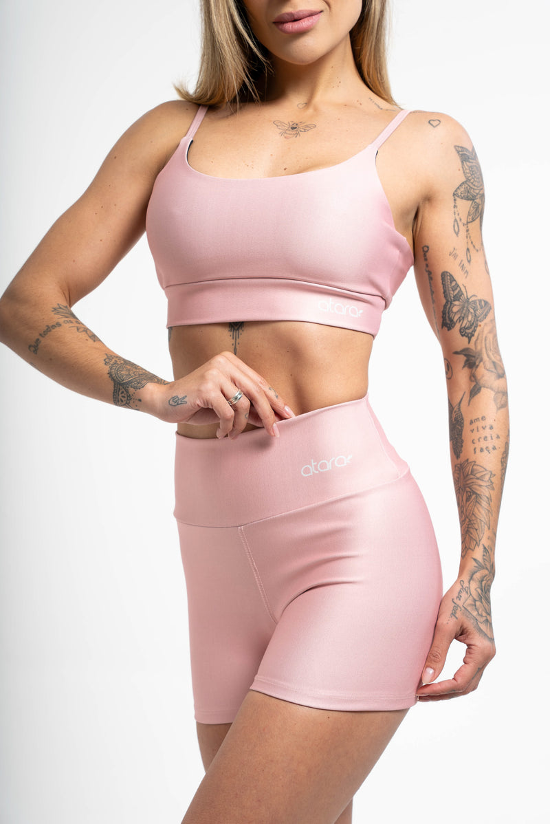 Shorts Liso Salmão - atarafitness