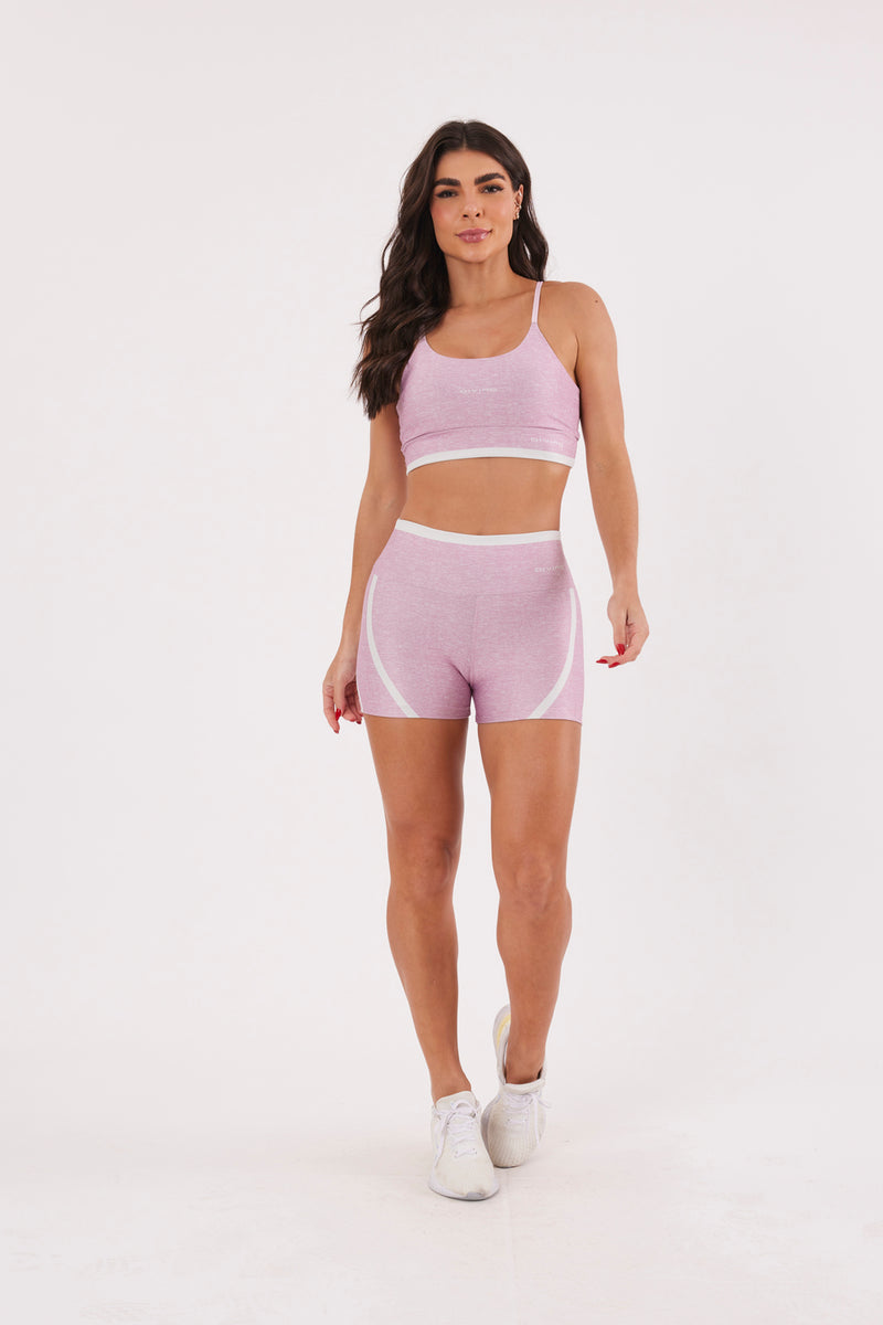Shorts Melange Rosê - atarafitness