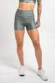 Shorts Mescla Verde Escuro