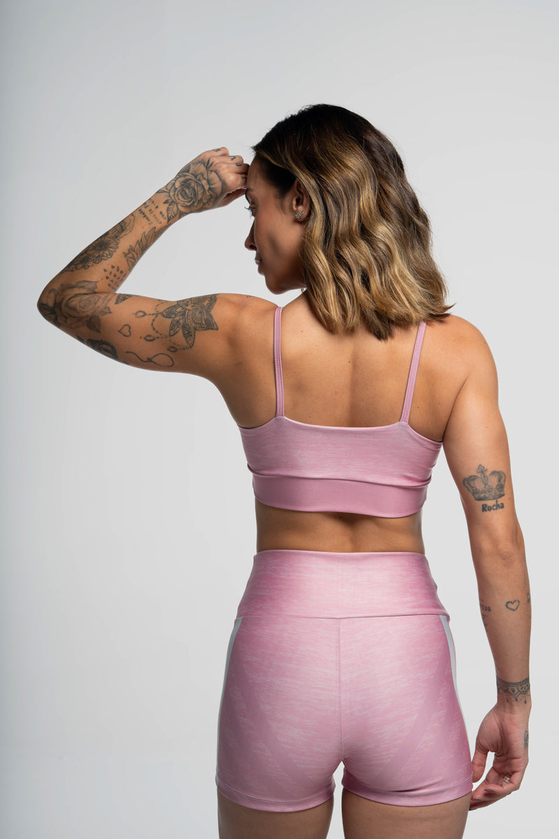 Shorts Salmon Fishbone - atarafitness