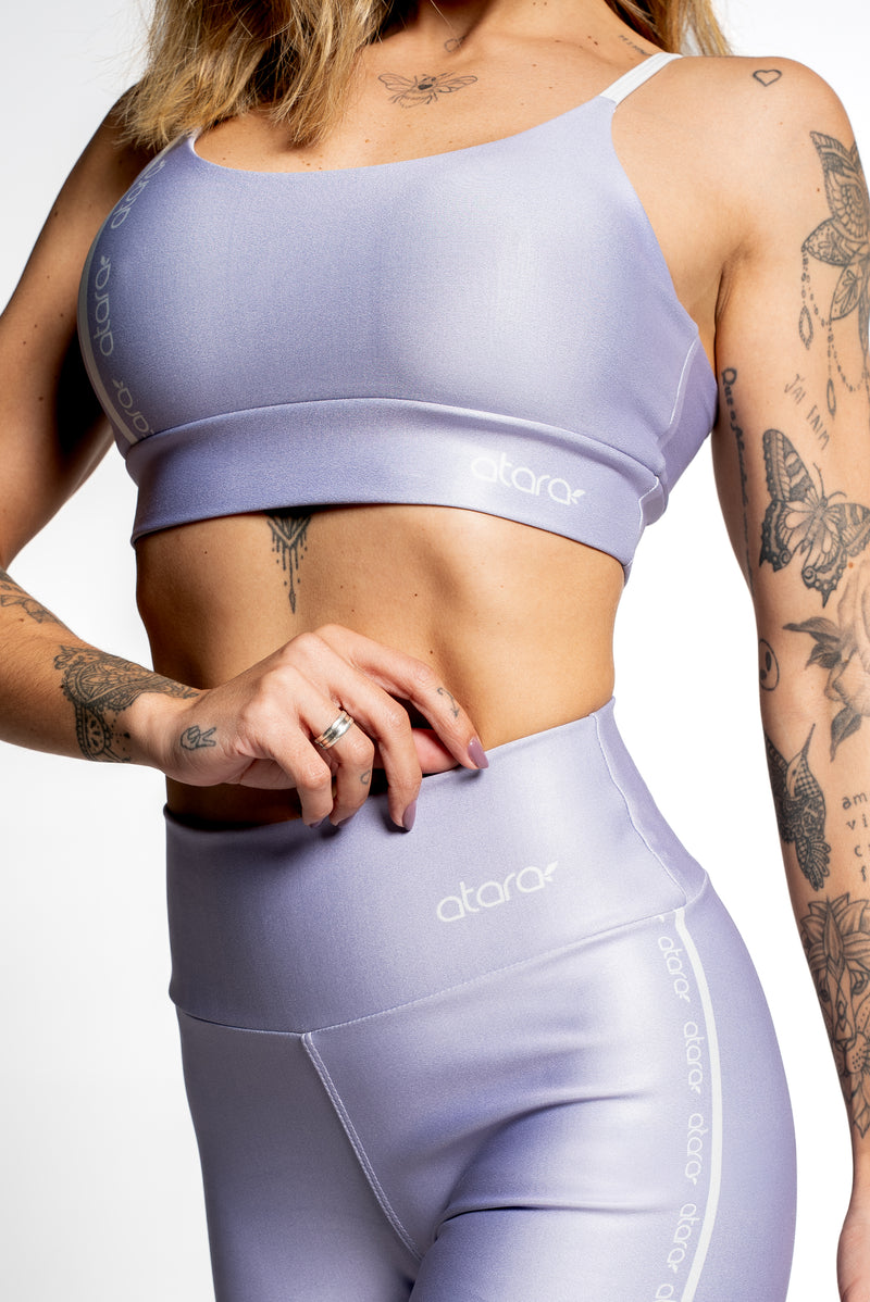 Top Alcinha Atara Lilac - atarafitness
