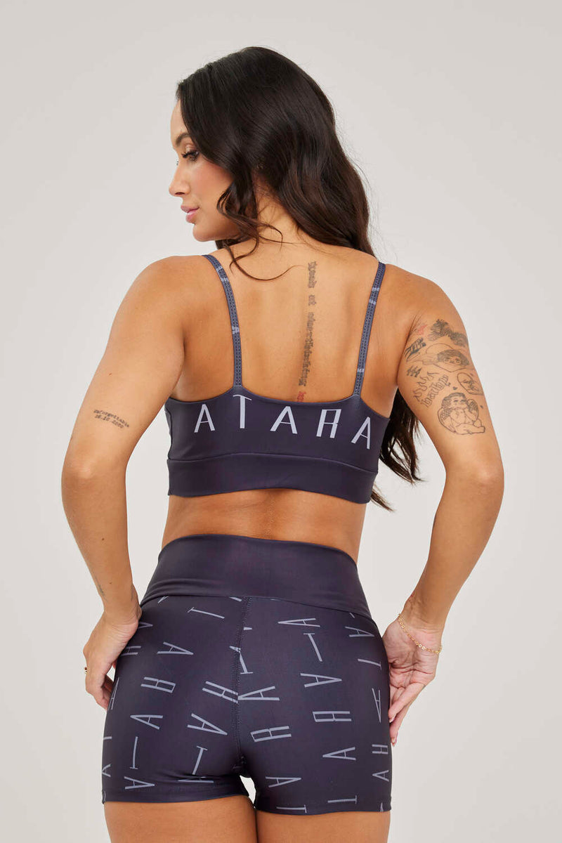 Top Alcinha Atara Preta - atarafitness