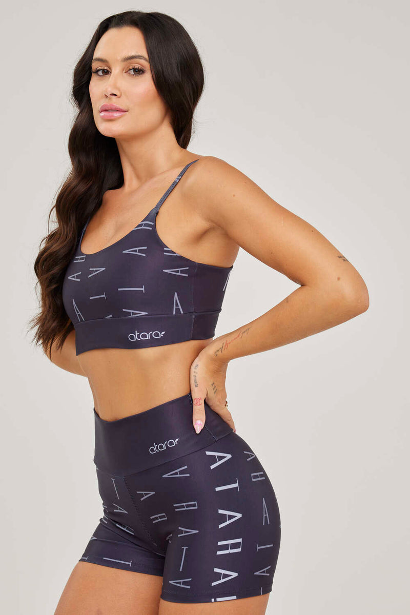 Top Alcinha Atara Preta - atarafitness