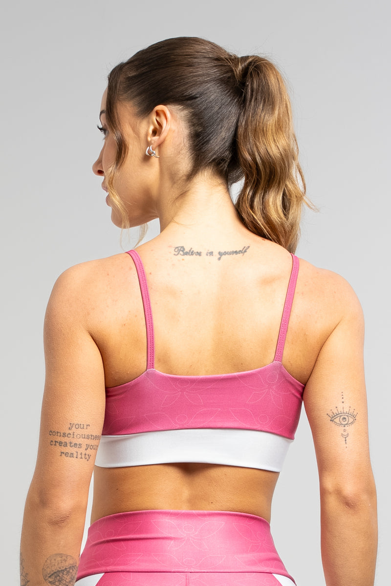 Top Alcinha Born To Win Pink - atarafitness