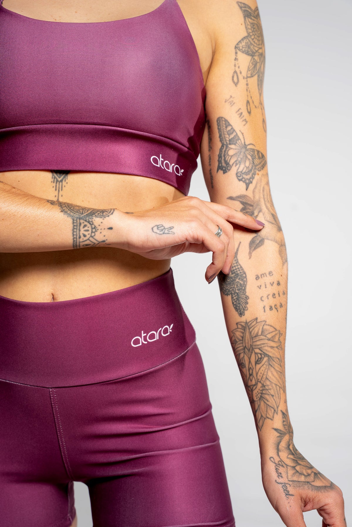 Top Alcinha Classic Merlot - atarafitness