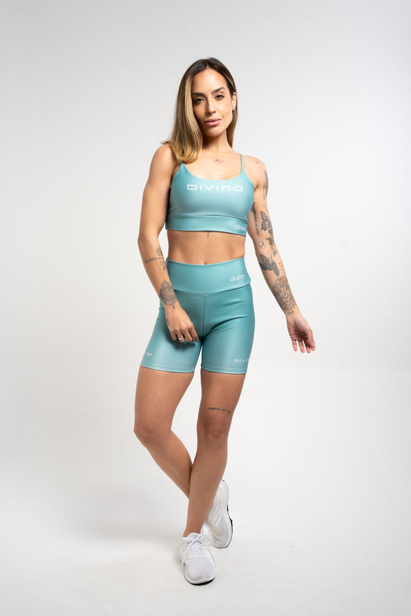 Top Alcinha Divina Degradê Verde - atarafitness