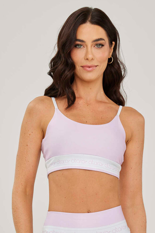 Top Alcinha Elastic White - atarafitness