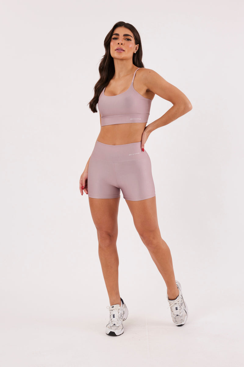 Top Alcinha Liso Rosê - atarafitness