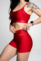 Top Alcinha Liso Vermelho