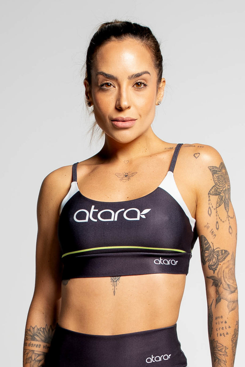 Top Alcinha Loom Black - atarafitness