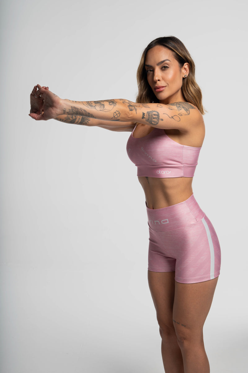 Top Alcinha Salmon Fishbone - atarafitness