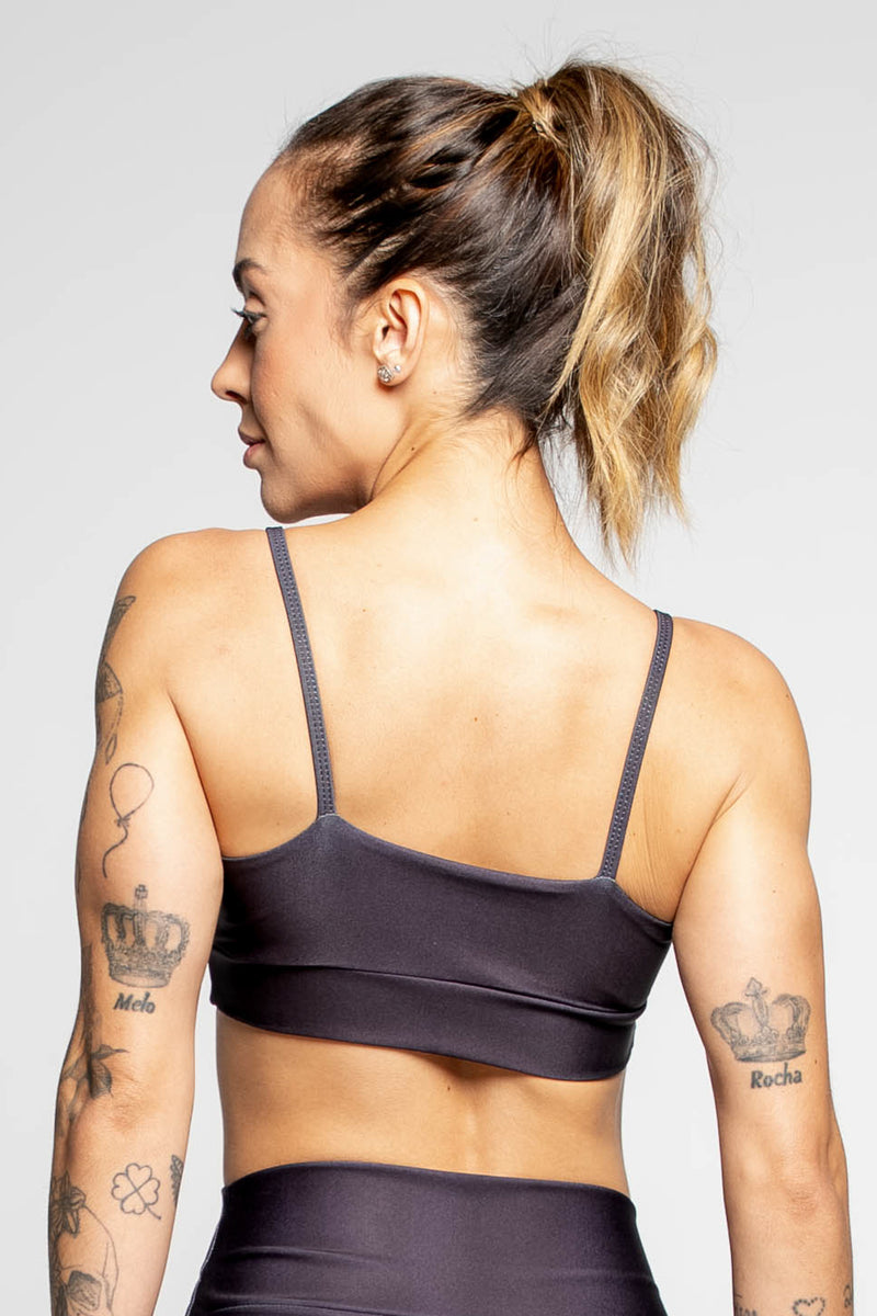 Top Alcinha Tower Black - atarafitness