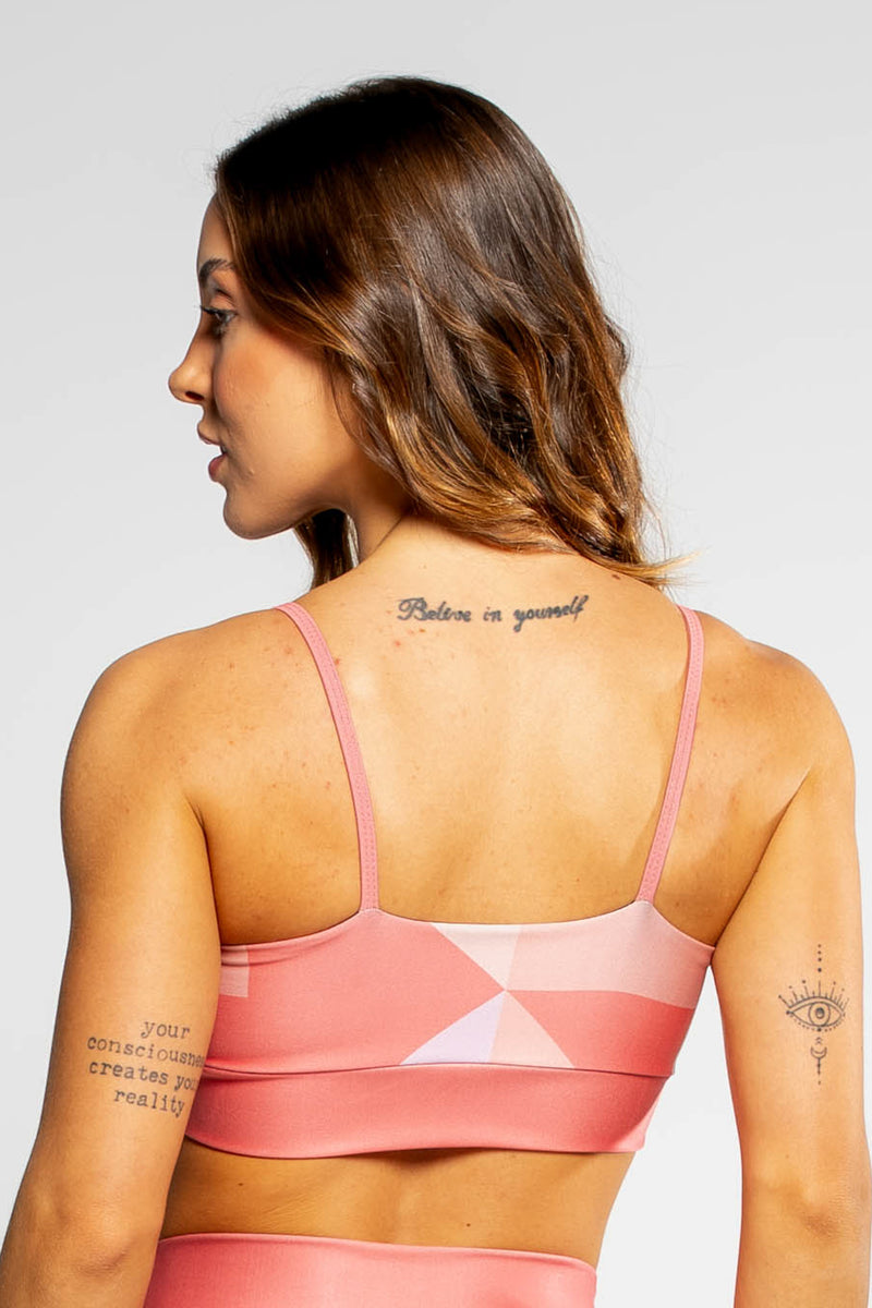 Top Alcinha Vitral Rosa - atarafitness