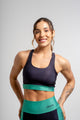 Top Nadador Color Block Green