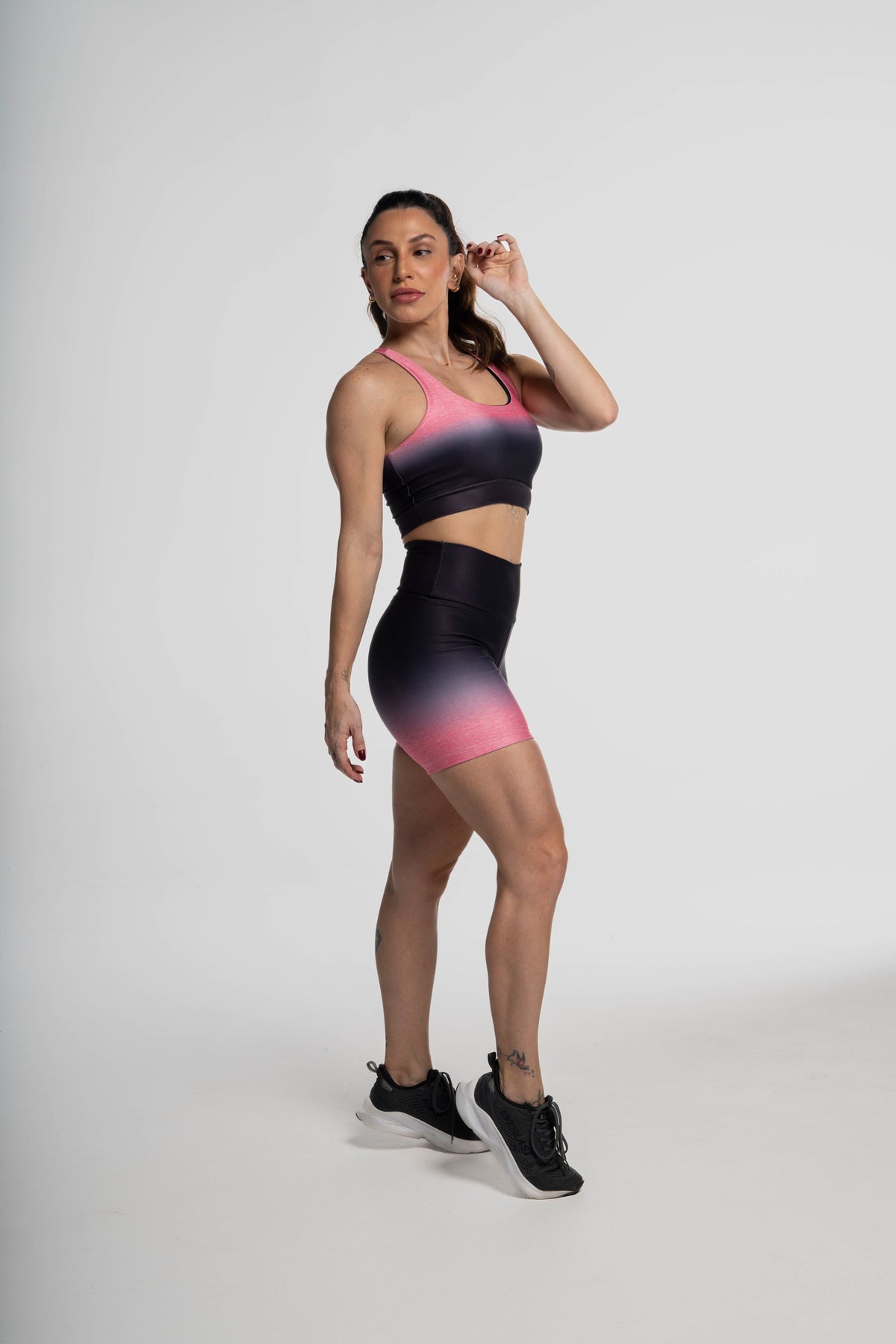Top Estampa Immersion Rosa - atarafitness