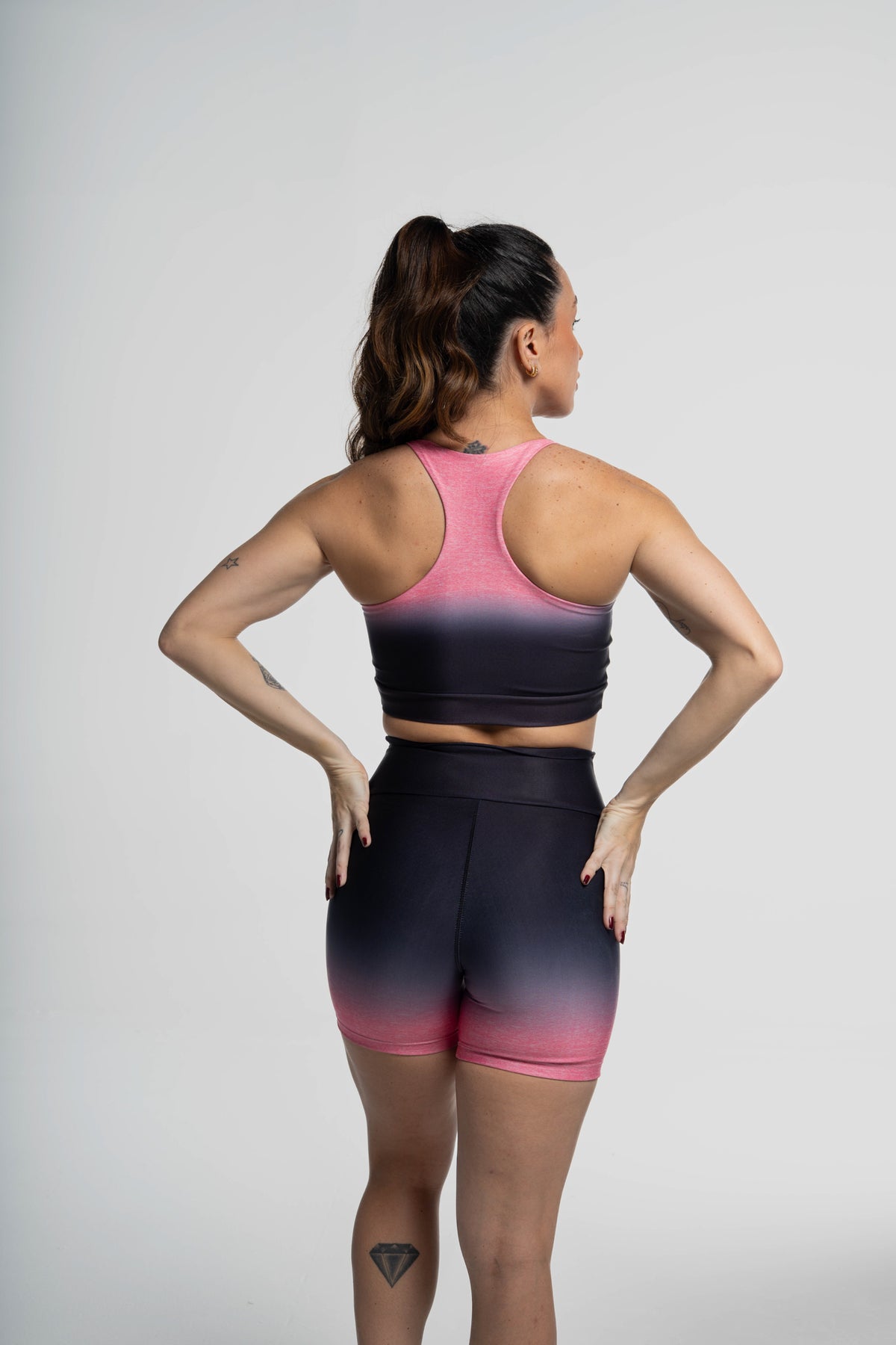 Top Estampa Immersion Rosa - atarafitness