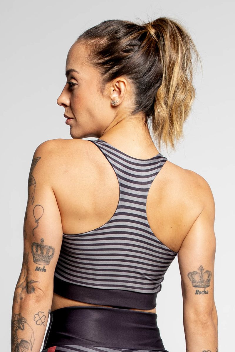 Top Estampa Listra Degrade - atarafitness