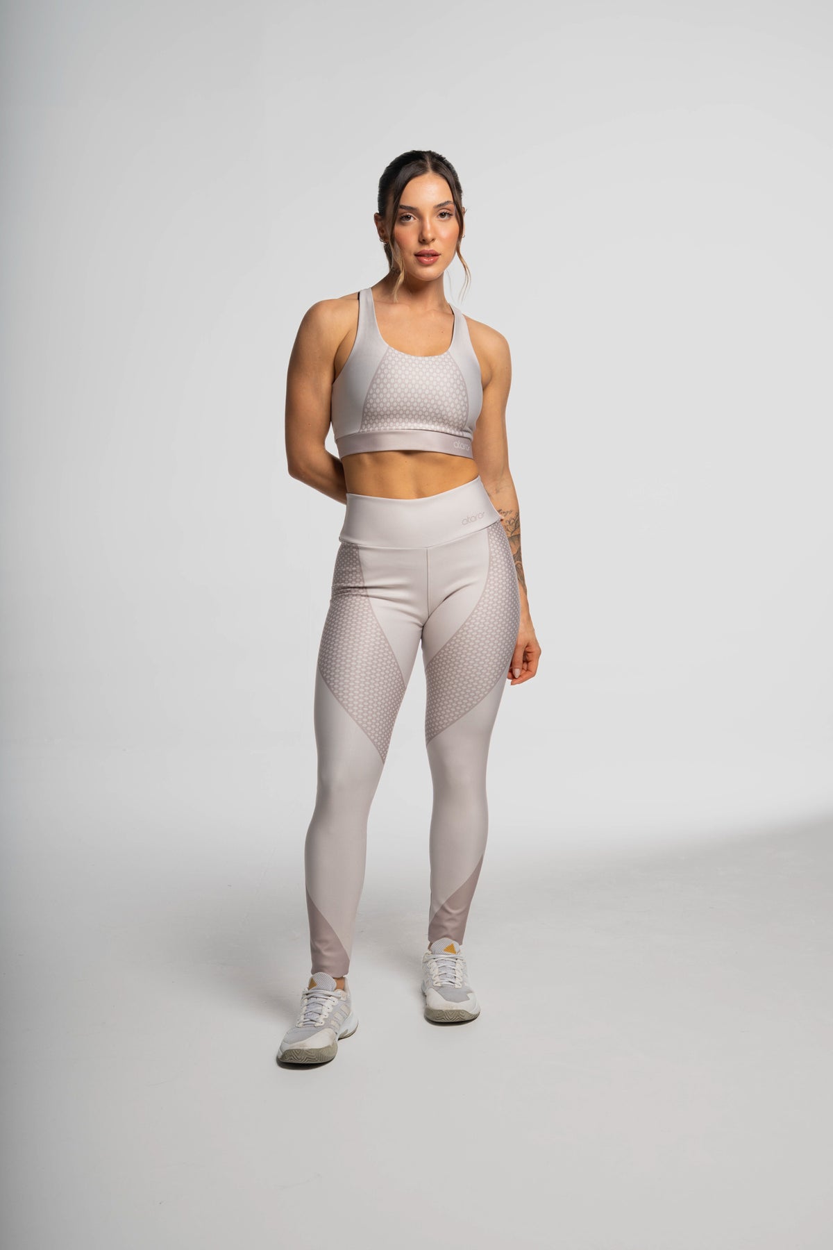 Top Estampa Renda Dourada - atarafitness