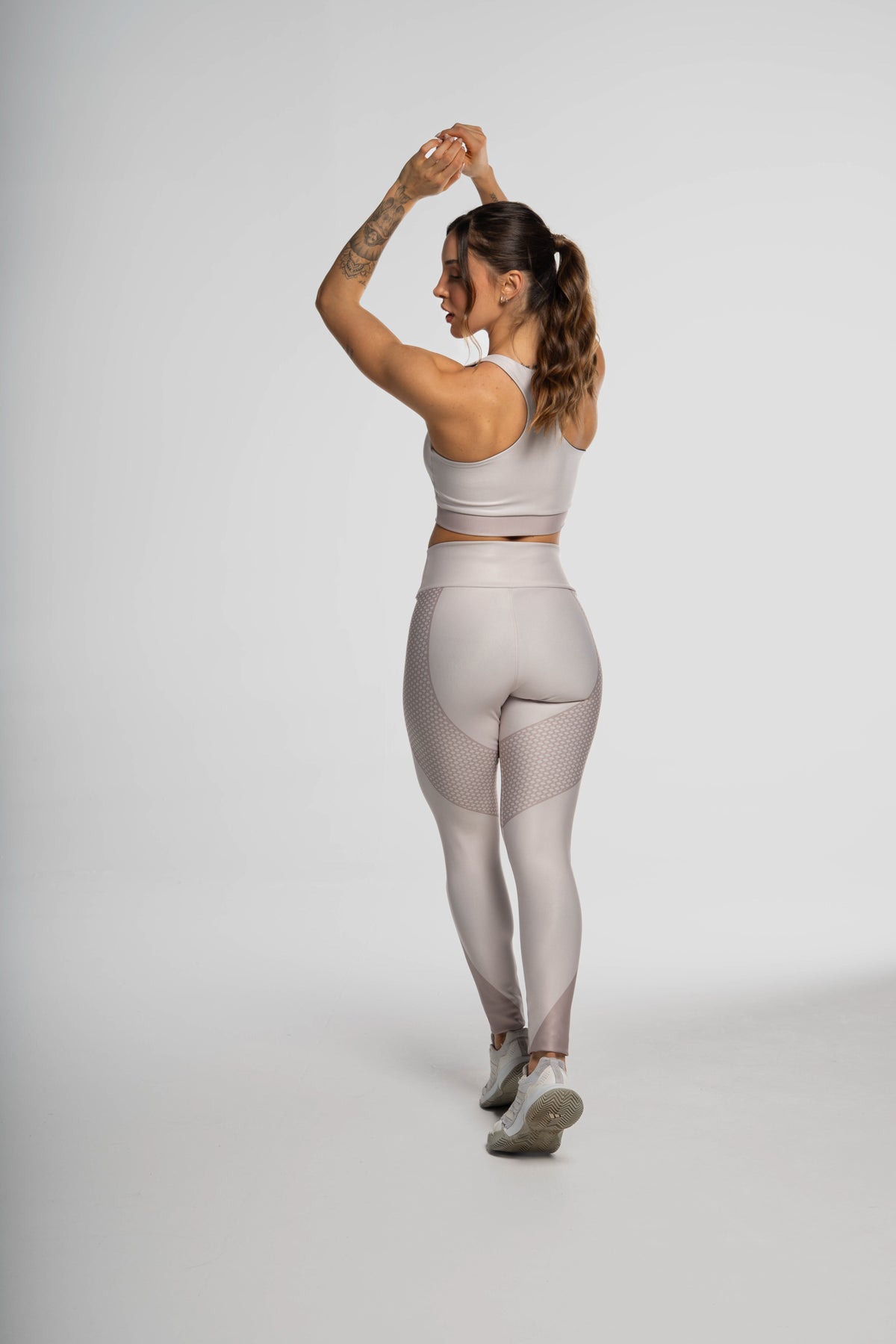 Top Estampa Renda Dourada - atarafitness