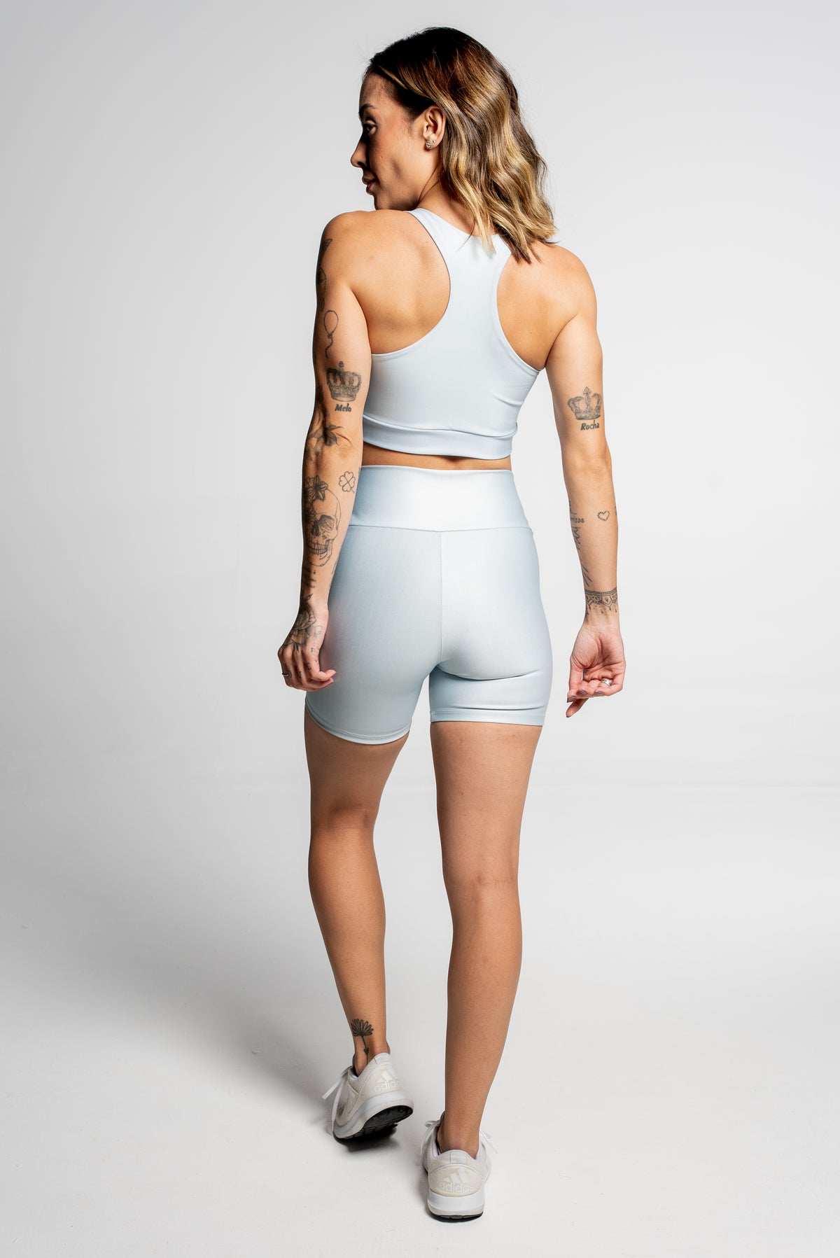 Top Nadador Básico Liso Azul Claro - atarafitness