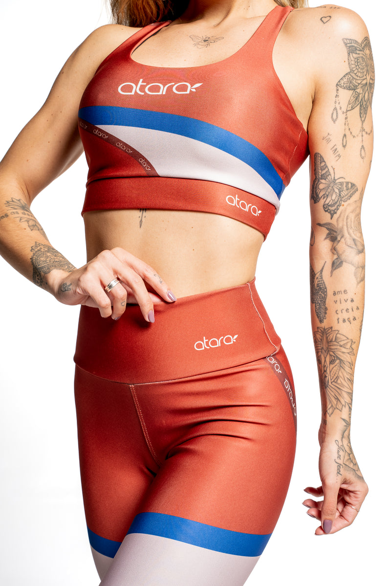 Top Nadador Long Brown - atarafitness