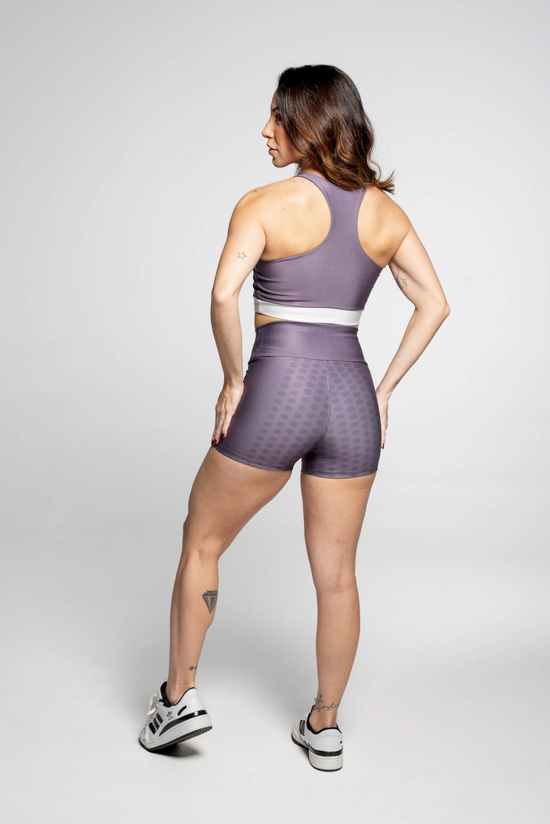 Top Nadador Poá Roxo - atarafitness